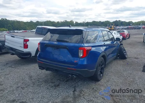 2023 Ford Explorer St из США, поврежденный, VIN 1FM5K8GC8PGA16880